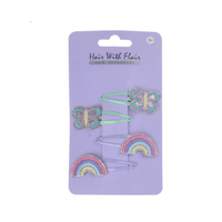 Bow Hair Clips Set for Girl