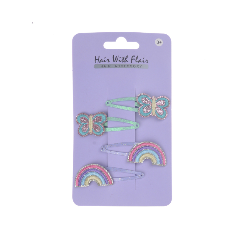 Bow Hair Clips Set for Girl