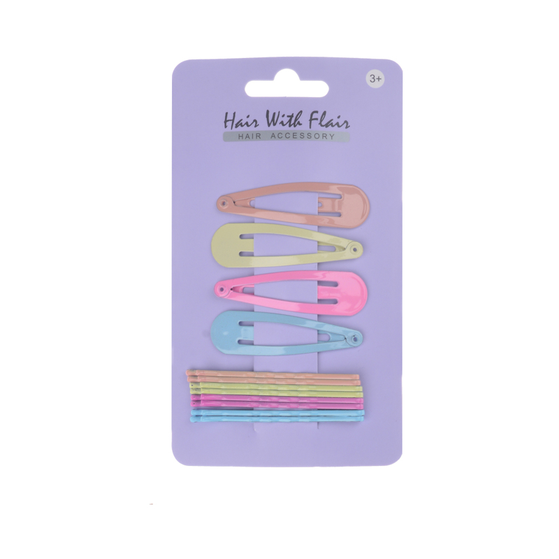 Hair Clips Set Metal Clips Set 