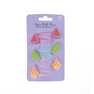 6 Pcs Hair Clips Metal Clips for Girl