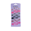 12 Pcs Pringted Hair Clips Moon Metal Clips for Girl