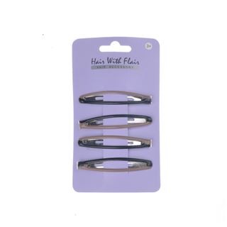 4 Pcs Hair Clips Metal Clips for Girl