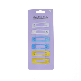 6 Pcs Hair Clips Metal Clips for Girl