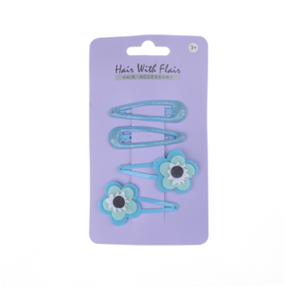 4 Pcs Hair Clips Metal Clips for Girl
