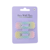 2 Pcs Pearl Hair Clips Metal Clips for Girl