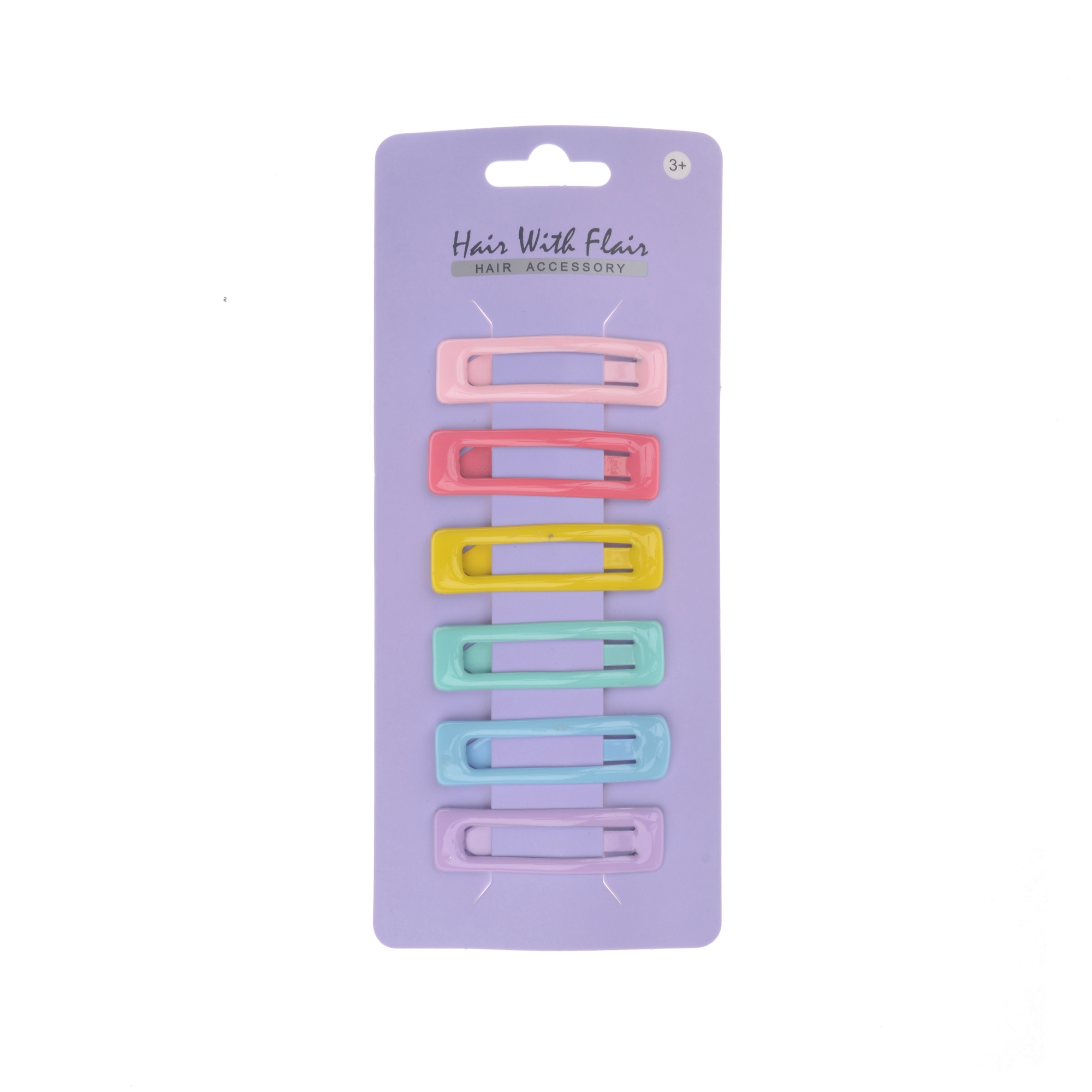 6 Pcs Hair Clips Metal Clips for Girl