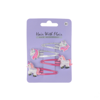 4 Pcs unicron Shape Shape Hair Clips Metal Clips for Girl