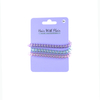 3 Pcs Spiral Hair Elastic TPU Telephone Line Hair Tie