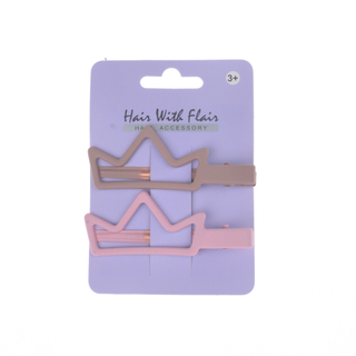2 Pcs Hair Clips Metal Clips for Girl