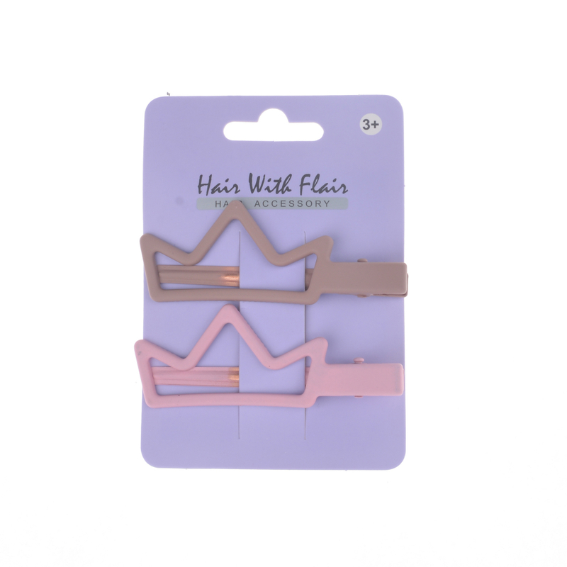 2 Pcs Hair Clips Metal Clips for Girl
