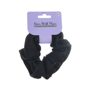 Black Hair Scrunchie 