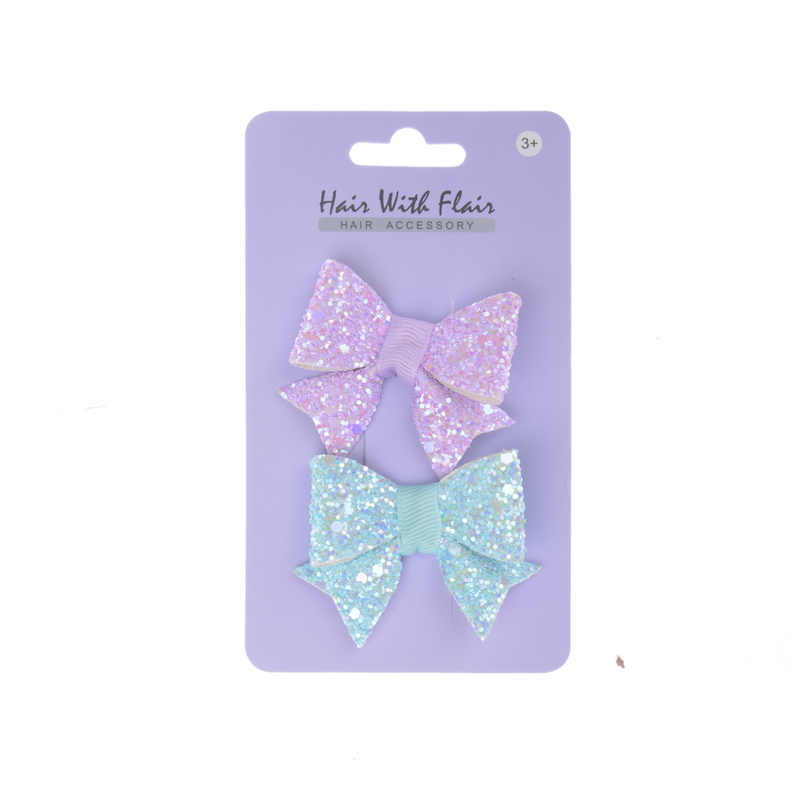 Bow Hair Clips Set for Girl