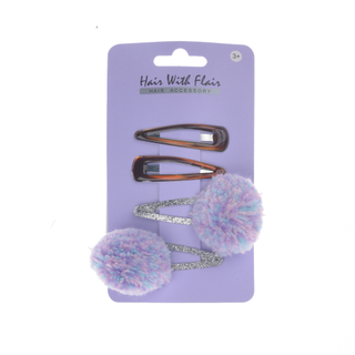 Bow Hair Clips Set for Girl