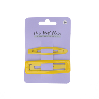 2 Pcs Hair Clips Metal Clips for Girl