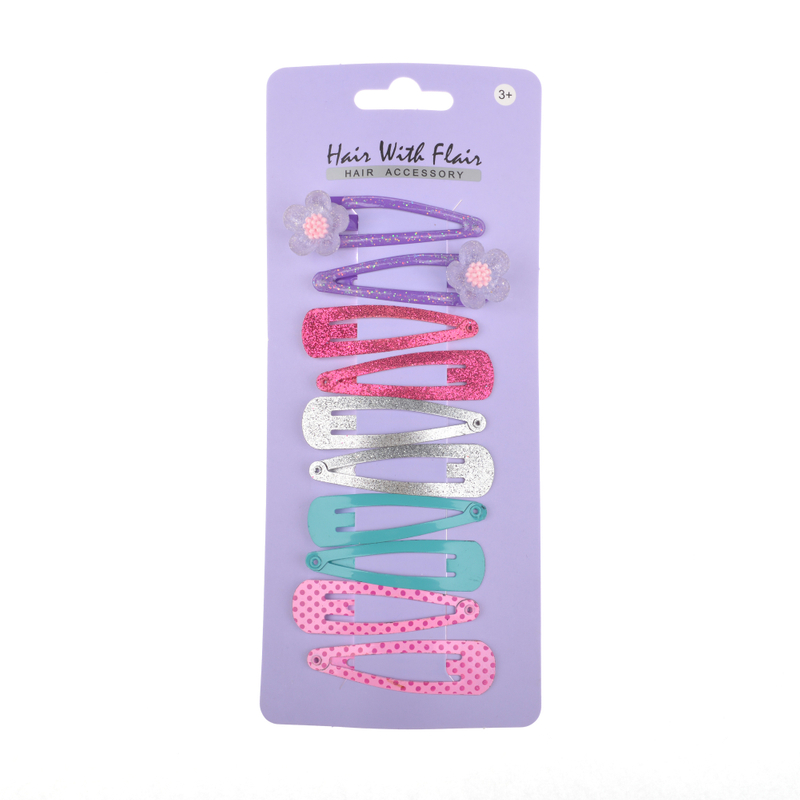 10 Pcs Hair Clips Metal Clips for Girl