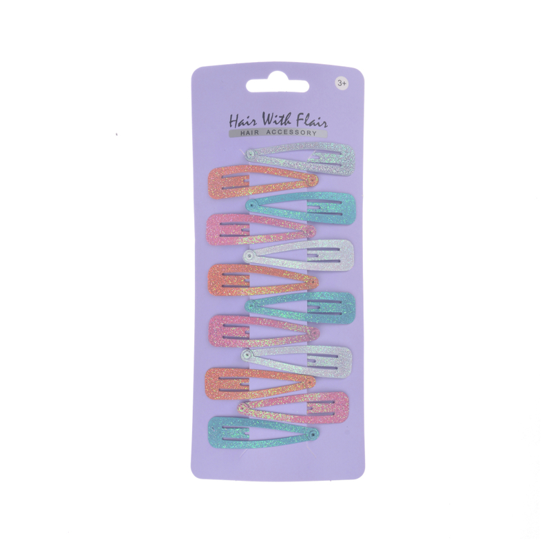 12 Pcs Hair Clips Metal Clips for Girl