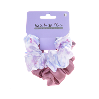 2 Pack Hair Scrunchie 