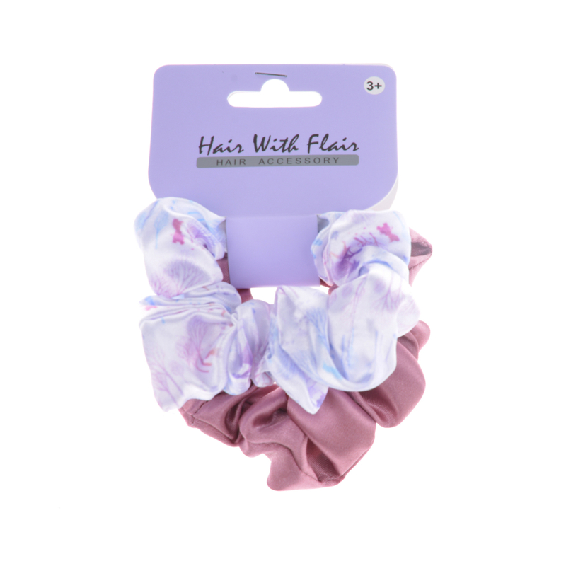 2 Pack Hair Scrunchie 