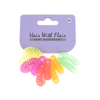10 Pcs Spiral Hair Elastic TPU Telephone Line Hair Tie