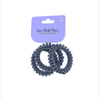 4 Pcs Spiral Hair Elastic TPU Telephone Line Hair Tie