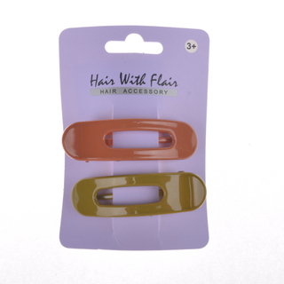 2 Pcs Hair Clips Metal Clips for Girl