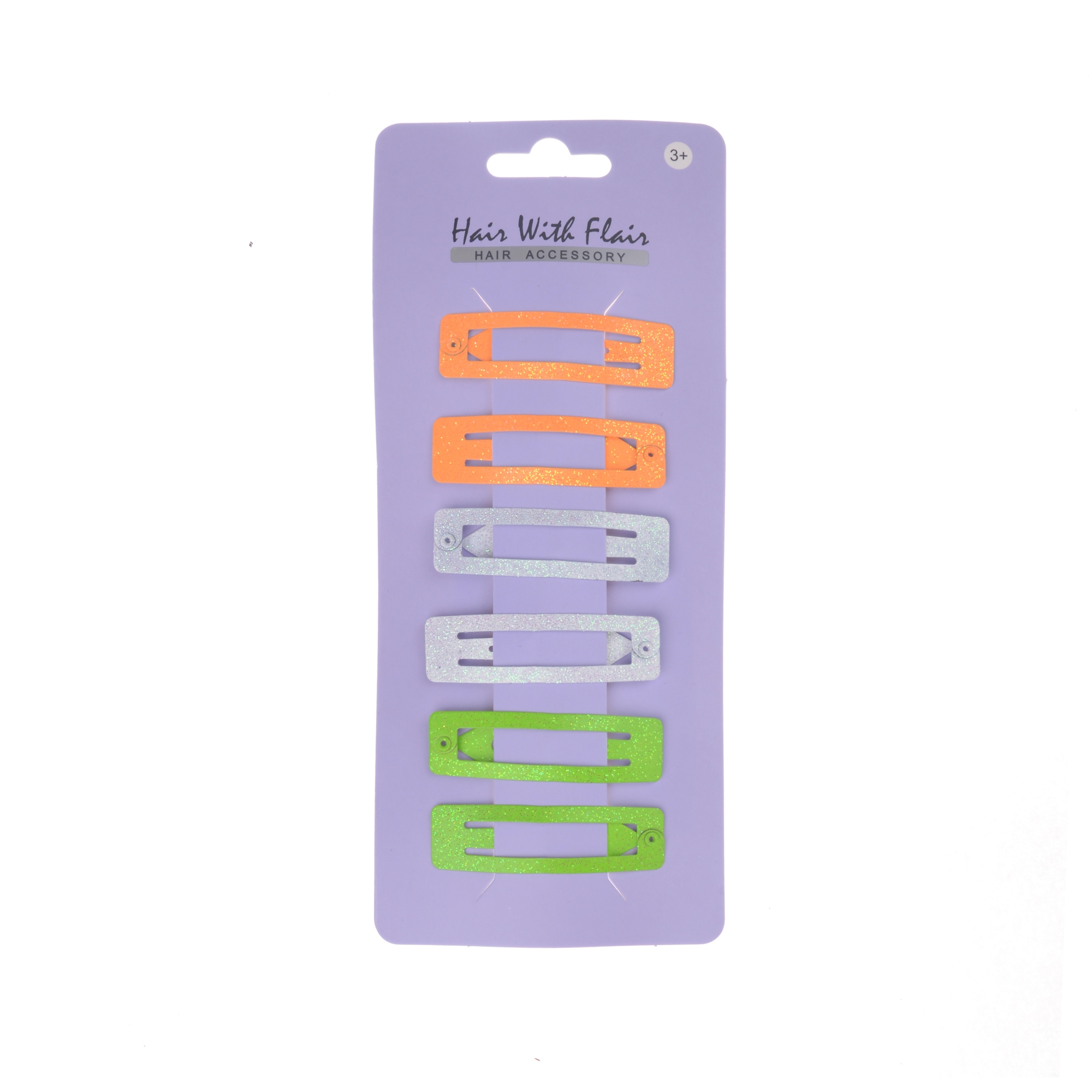 6 Pcs Hair Clips Metal Clips for Girl