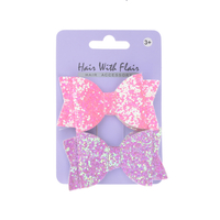 Bow Hair Clips Set for Girl