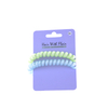 2 Pcs Spiral Hair Elastic TPU Telephone Line Hair Tie