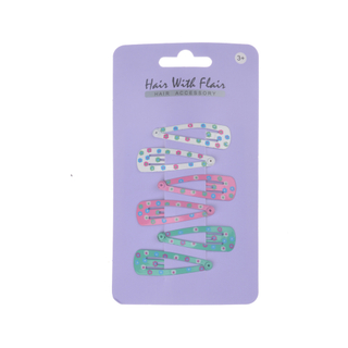 6 Pcs Hair Clips Metal Clips for Girl