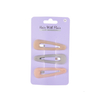 3 Pcs Hair Clips Metal Clips for Girl