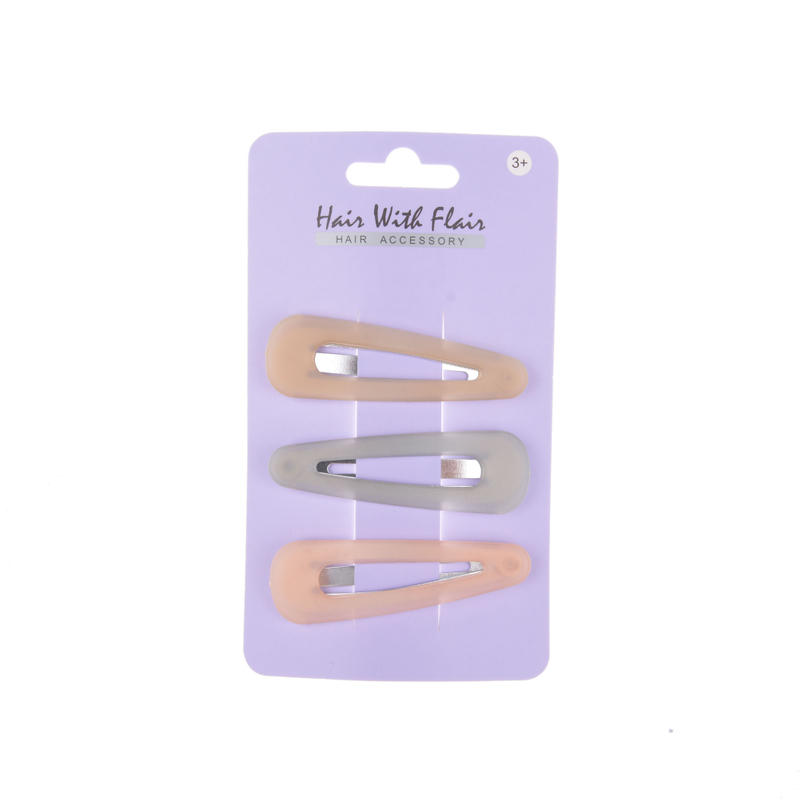 3 Pcs Hair Clips Metal Clips for Girl