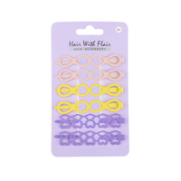 Hair Clips Set Metal Clips Set 