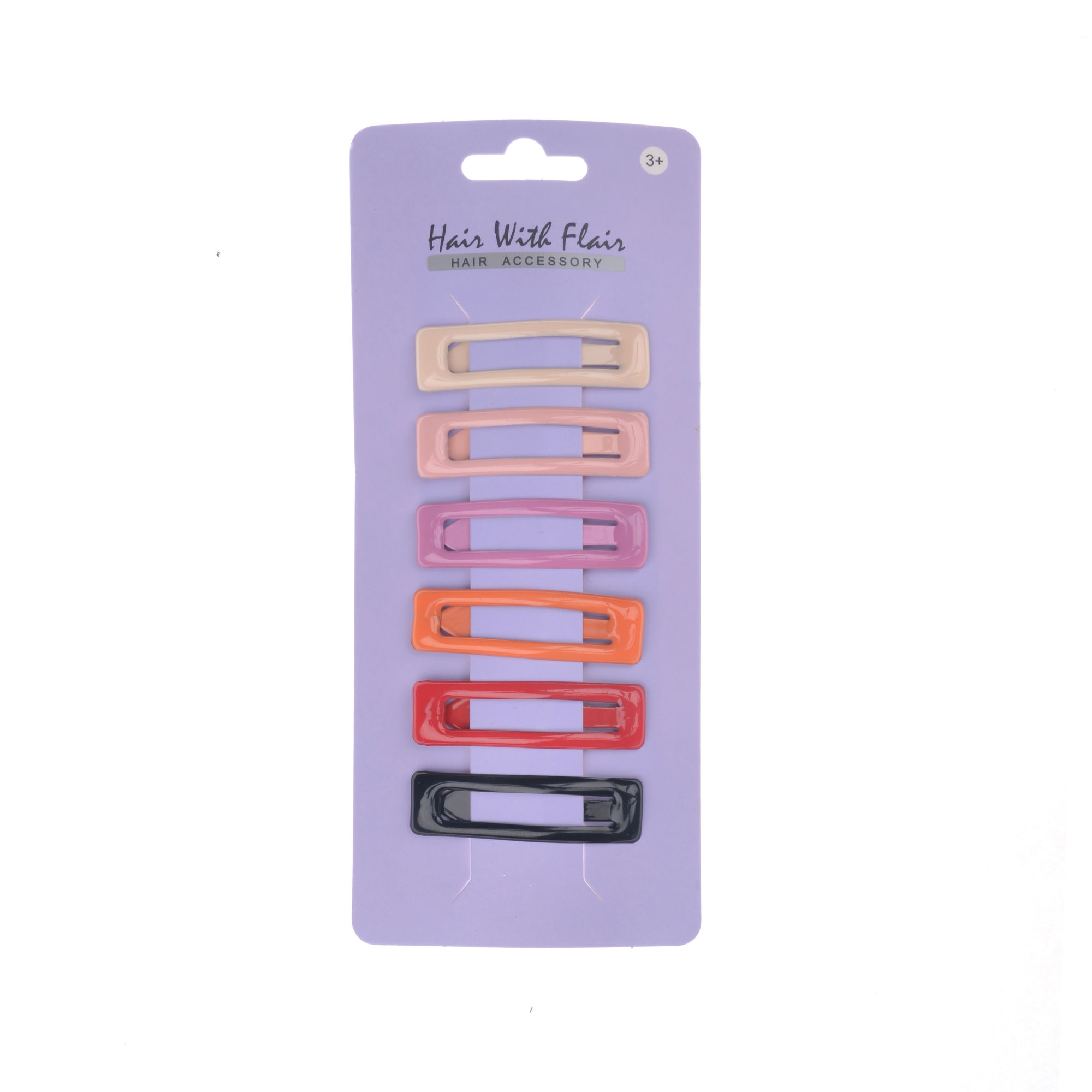 6 Pcs Hair Clips Metal Clips for Girl