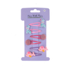 6 Pcs Fish Hair Clips Metal Clips for Girl