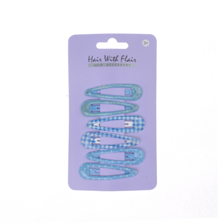 6 Pcs Hair Clips Metal Clips for Girl