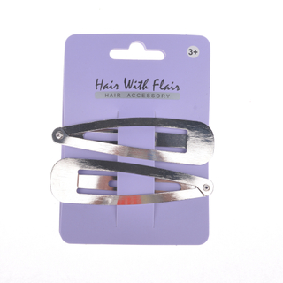 2 Pcs Hair Clips Metal Clips for Girl