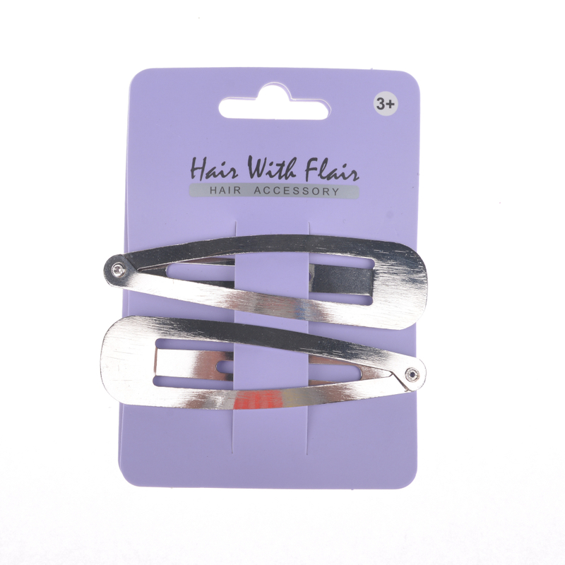 2 Pcs Hair Clips Metal Clips for Girl