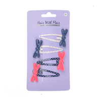 Bow Hair Clips Set for Girl