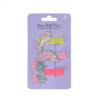 Bow Hair Clips Set for Girl